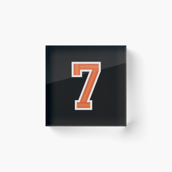 Item preview, Sports Number 7 Jersey Seven Orange designed and sold by elhefe.