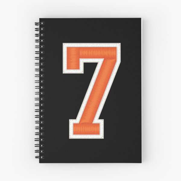 Item preview, Sports Number 7 Jersey Seven Orange designed and sold by elhefe.