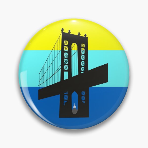 Item preview, Manhattan Bridge outline - dawn designed and sold by knileuh.