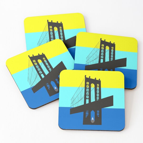Item preview, Manhattan Bridge outline - dawn designed and sold by knileuh.