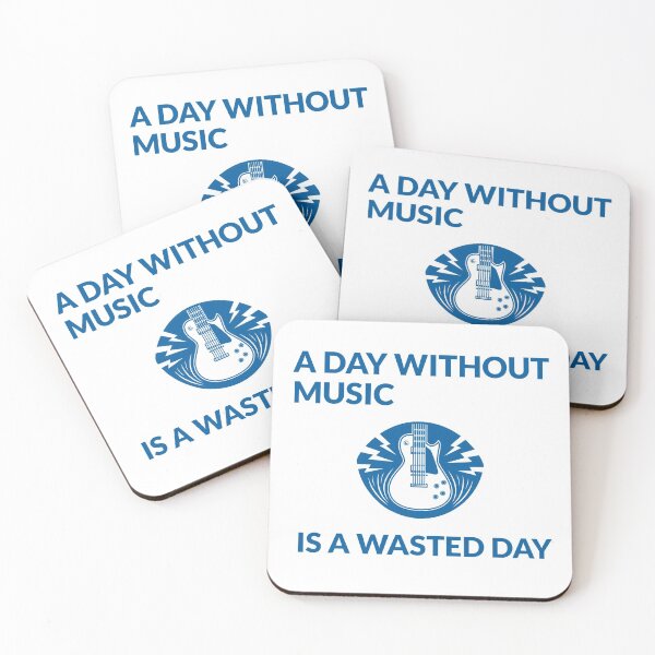 Item preview, A Day Without Music Guitar designed and sold by HappyFunnyTees.
