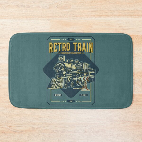 Item preview, Retro Train Lovers Funny, for train fans. "Ask me about trains" designed and sold by RedoneDesignART ⭐⭐⭐⭐⭐.