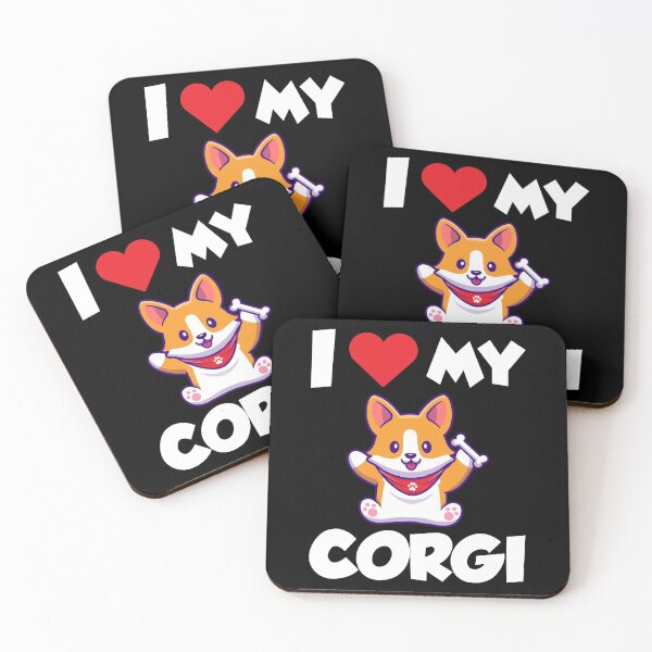 Item preview, I love My Corgi Funny Corgi Lover Gift for Valentines Day designed and sold by xtocky.