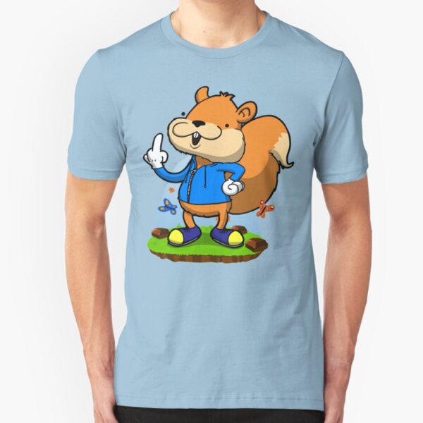 A very bad fur day. Slim Fit T-Shirt