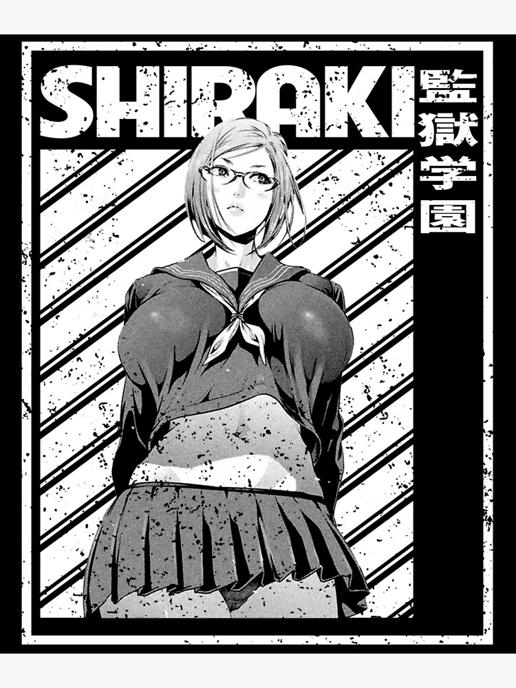 Póster Shiraki Meiko Prison School Anime Hentai Art Regalo Para Fanáticos De Elizathbe95 5731