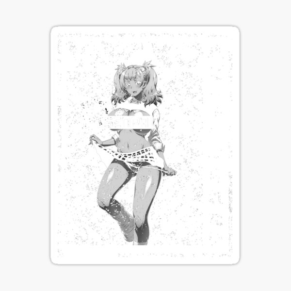 Yariko JK Bitch ni Shiboraretai anime hentai art gift for fans Sticker