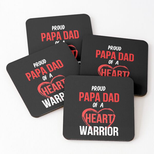 Item preview, Proud Papa Dad of a Heart Warrior,Awareness shirt gift. designed and sold by SING2.