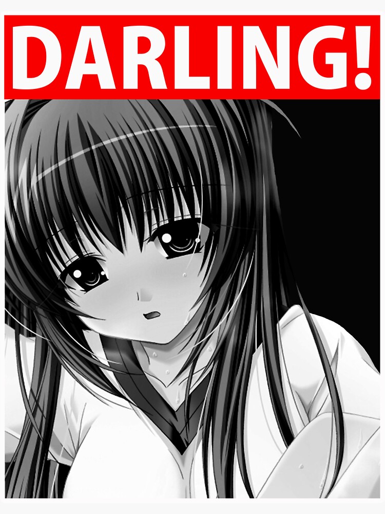 Pegatina «Anzu Shirakawa Anejiru The Animation darling anime hentai art - Ane Jiru The Animation: Shirakawa Sanshimai Ni Omakase