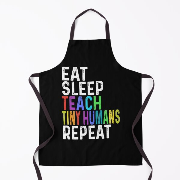 Item preview, Eat Sleep Teach Tiny Humans Repeat LGBT Pride designed and sold by NERMEN.