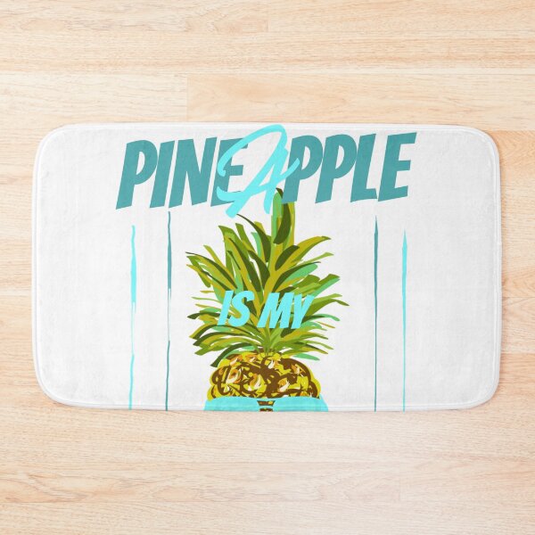 Item preview, bold font Pineapple is my fine Apple funny pineapple for holidays and of course for summer designed and sold by vibeno1.