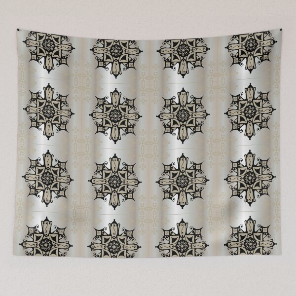 Item preview, vintage abstract decorative pattern designed and sold by ErhanArt.