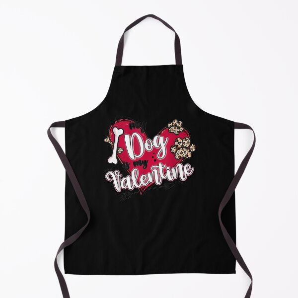 Item preview, My Dog Is My Valentine Heart Leopard Paw Dogs Valentine 2021 designed and sold by shirleyfinley.