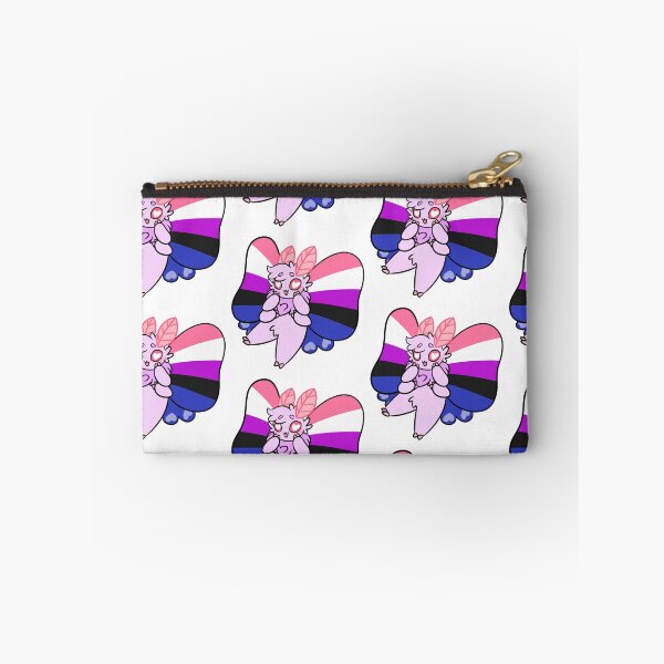 Item preview, genderfluid pride moth  designed and sold by Megan Spelthan.