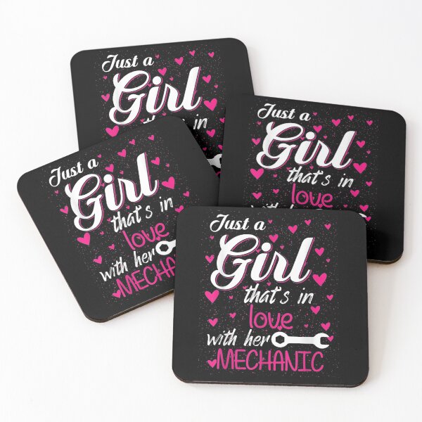 Item preview, Just A Girl That's In Love With Her Mechanic Valentine Gift designed and sold by shirleyfinley.