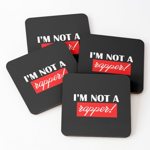 Item preview, I'm not a rapper. designed and sold by shaakir.