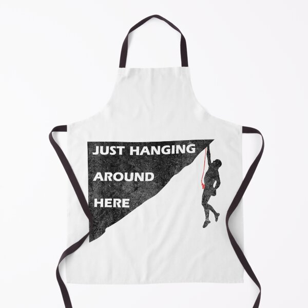 Item preview, I'm just hanging out here Mountaineer Climbing Funny designed and sold by DerNerd.