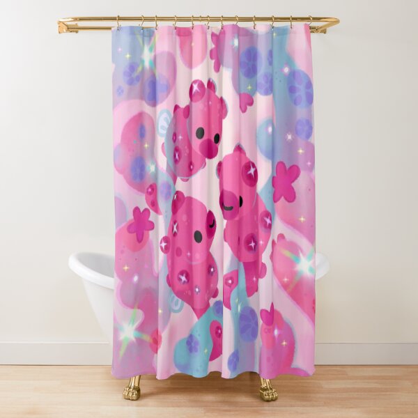 Pygmy seahorse Shower Curtain