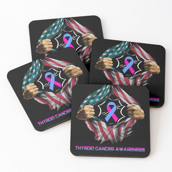 Item preview, America Flag Thyroid Cancer Awareness designed and sold by ArangoaStore.