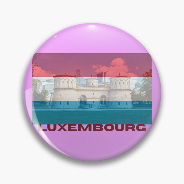 Item preview, Decorated Luxembourg flag designed and sold by Sara 2000.