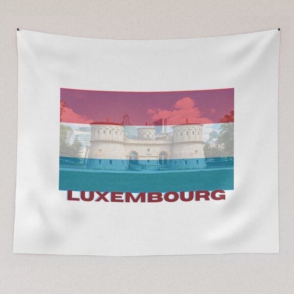 Item preview, Decorated Luxembourg flag designed and sold by Sara 2000.