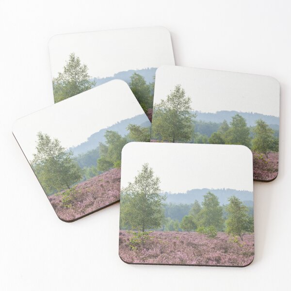 Item preview, Heathland, morning mist, heather bloom, Niederhaverbeck designed and sold by Torsten  Krüger.