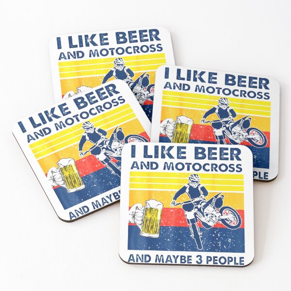 Item preview, I Like Beer Motocross And Maybe 3 People Motocross designed and sold by hendrisubecak.