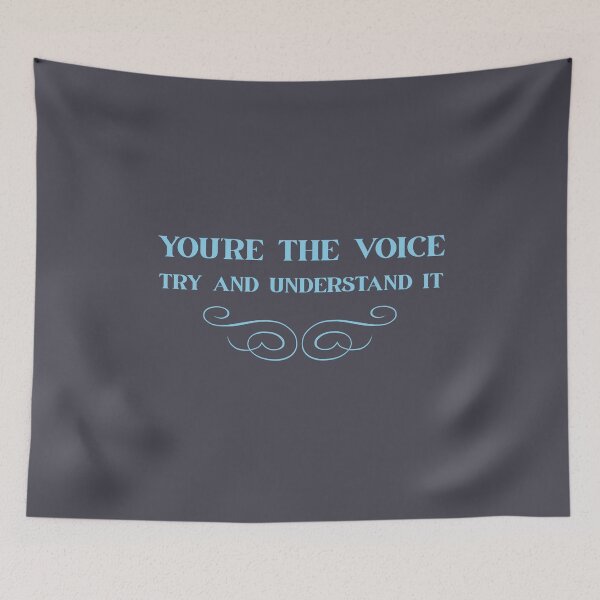 Item preview, You´re the voice, blue designed and sold by perezzzoso.