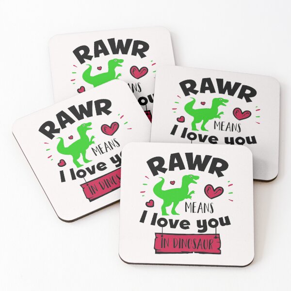Item preview, Dinosaur Valentine designed and sold by Square Root of Squid.