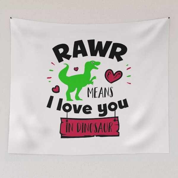 Item preview, Dinosaur Valentine designed and sold by Square Root of Squid.