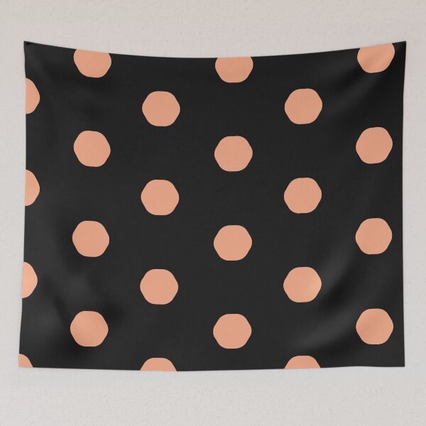 Item preview, Tangerine polka dots designed and sold by Sharon111.
