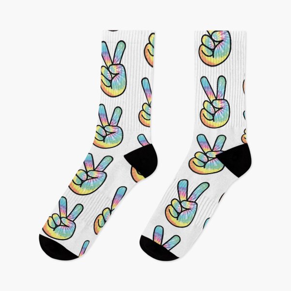 Item preview, Tie Dye Peace Sign designed and sold by kickingdesigns.