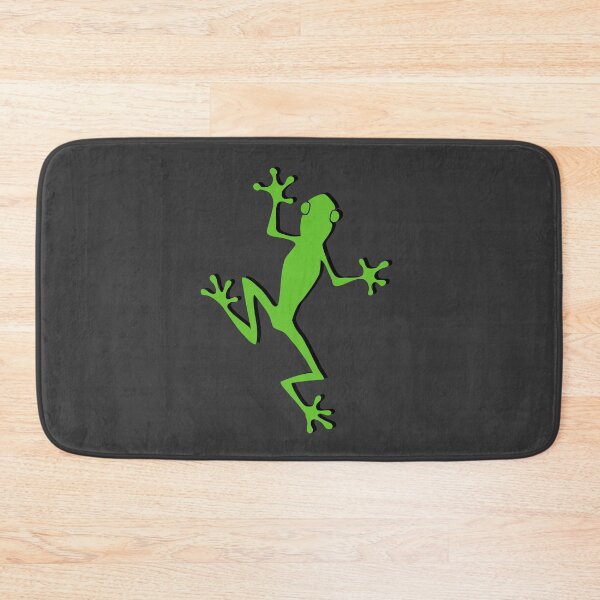 Item preview, My Green Frog | on Black designed and sold by simpleones.