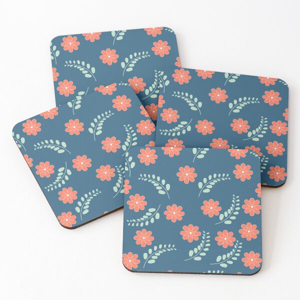 Item preview, Flower and leaf cool pattern floral designed and sold by Pasan-hpmm.
