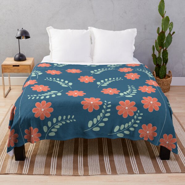 Item preview, Flower and leaf cool pattern floral designed and sold by Pasan-hpmm.