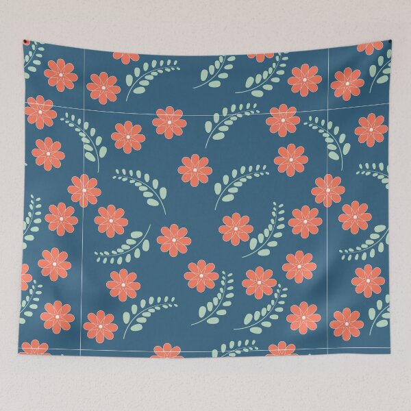 Item preview, Flower and leaf cool pattern floral designed and sold by Pasan-hpmm.