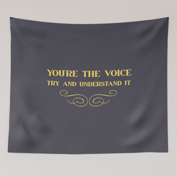 Item preview, You´re the voice, mustard designed and sold by perezzzoso.