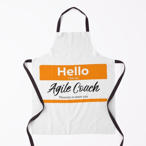 Item preview, "Hello I am an agile coach" designed and sold by Salma Satya & Co.