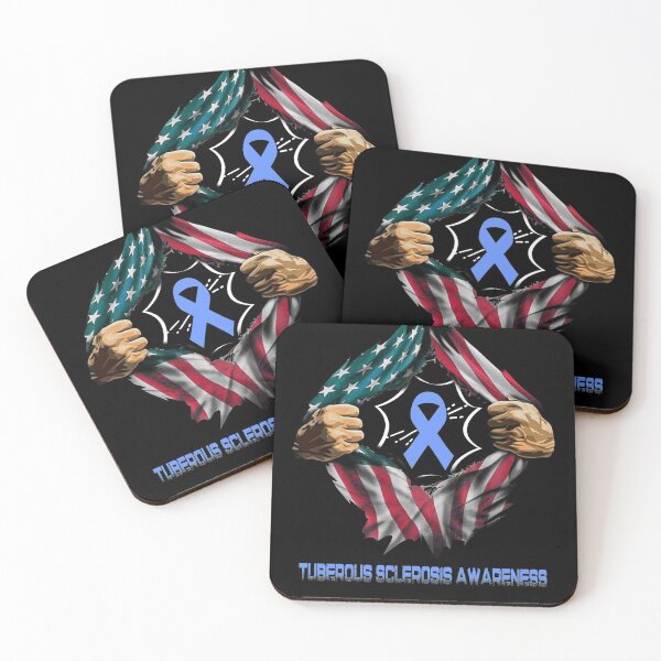 Item preview, America Flag Tuberous Sclerosis Awareness designed and sold by ArangoaStore.