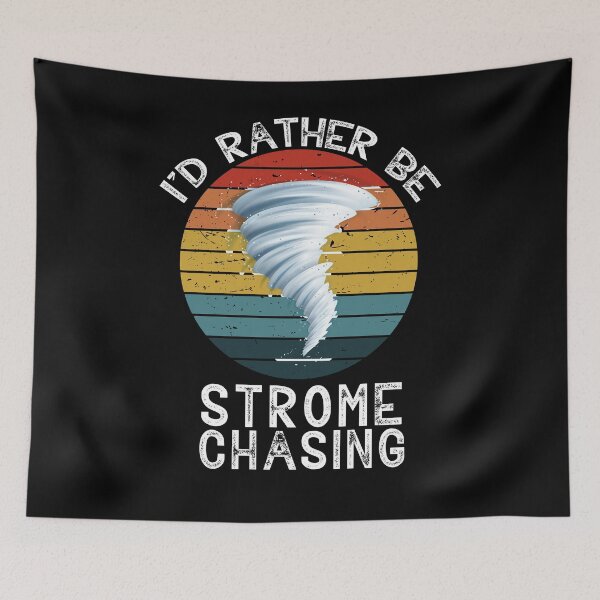 Item preview, I’d Rather Be Doing Storm Chasing Vintage Gift For Storm Chasers designed and sold by FLASHOP.