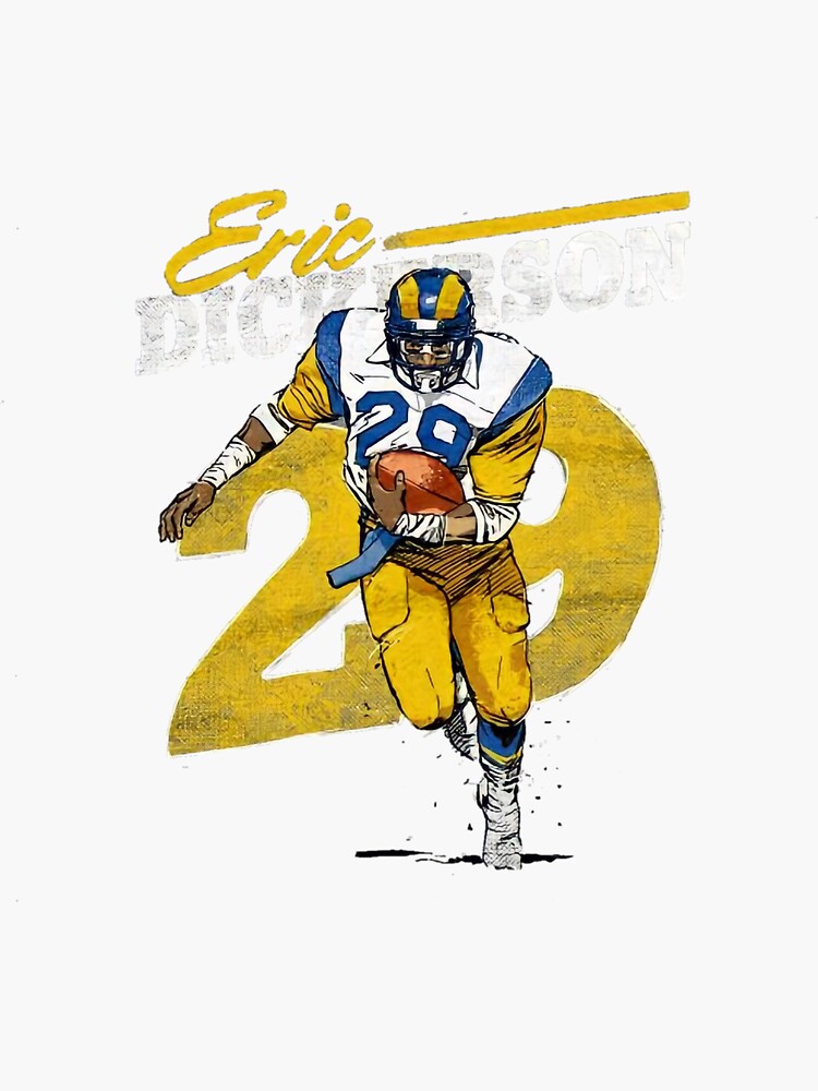 Eric Dickerson Los Angeles Rams Framed Print