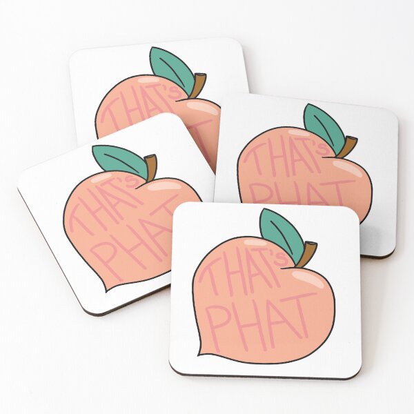 Item preview, Peach that’s phat designed and sold by StickyDigitsShp.