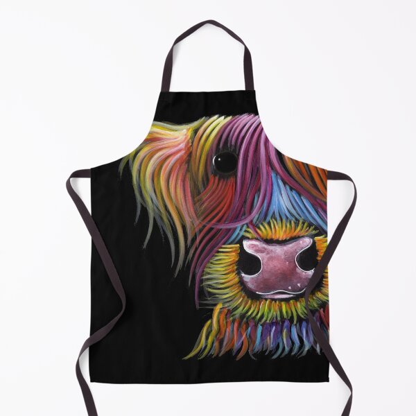 Item preview, Scottish Highland Cow ' MacKenzie ' by Shirley MacArthur designed and sold by Shirley MacArthur Art.