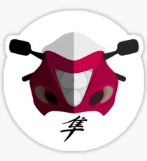 Suzuki GSX-1300R Hayabusa - cherry red cerise /Marek/ Sticker