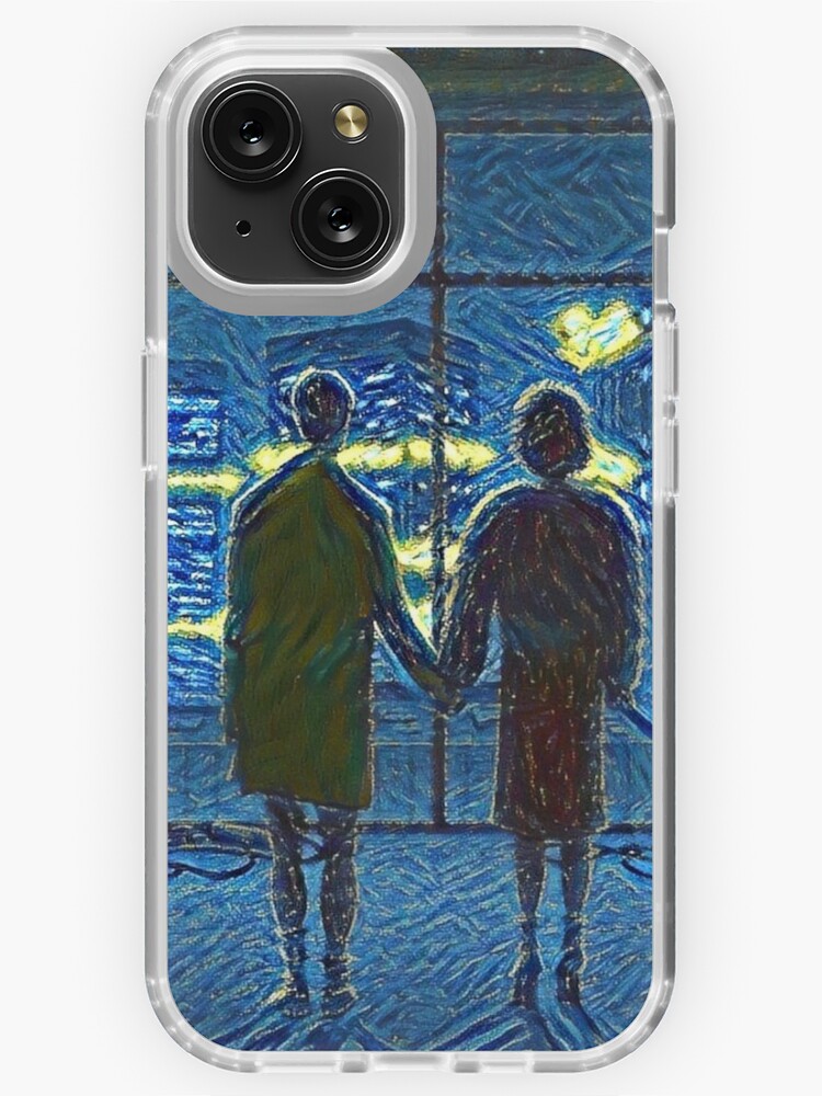 Elden Ring Wallpaper in Starry Night Style iPhone Case by weirdo97