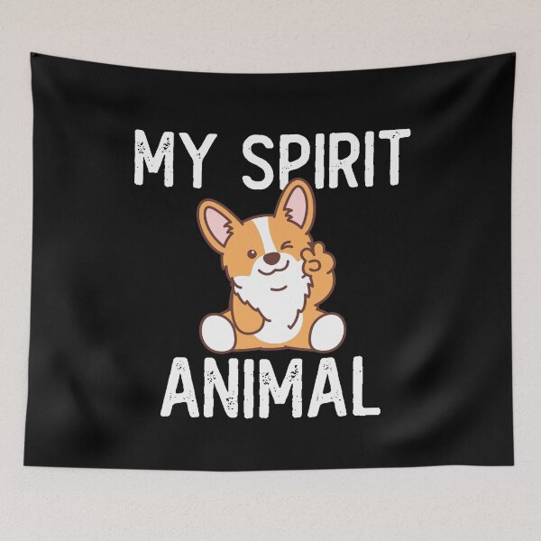 Item preview, Corgi My Spirit Animal Funny Corgi Lover Gift  designed and sold by xtocky.