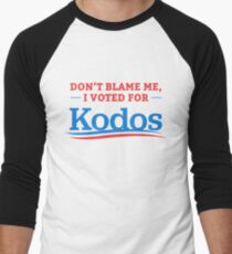 Don't Blame Me I Voted For Kodos Shirt Men's Baseball ¾ T-Shirt