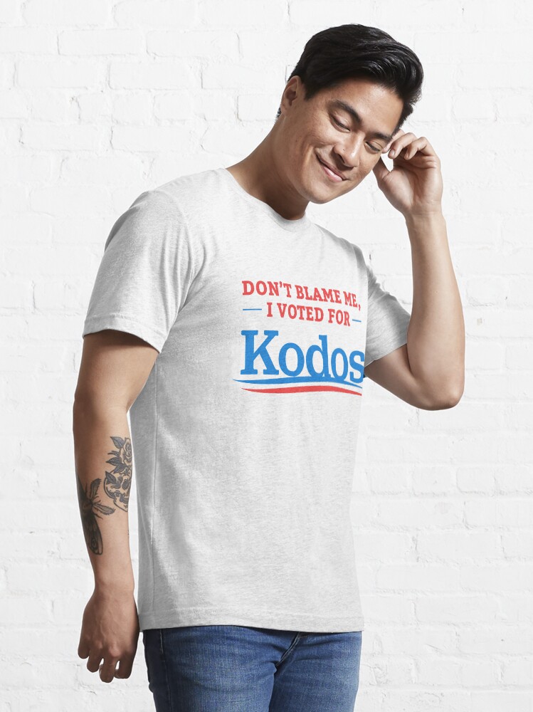 "Don't Blame Me I Voted For Kodos Shirt" T-shirt for Sale by dumbshirts