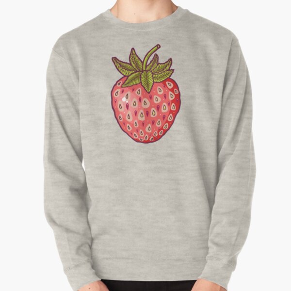 strawberry fields Pullover Sweatshirt