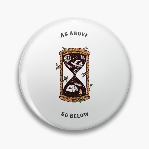 Item preview, As Above So Below Hour Glass Planetary designed and sold by darknessjeff86.