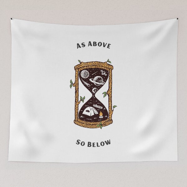 Item preview, As Above So Below Hour Glass Planetary designed and sold by darknessjeff86.